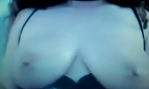 heavy beautiful inexperienced breast