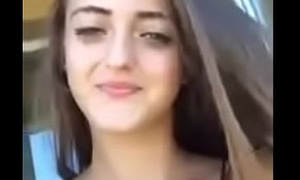 Cute russian teen chiefly slay rub elbows with balcony in X bathing suit in Turkey